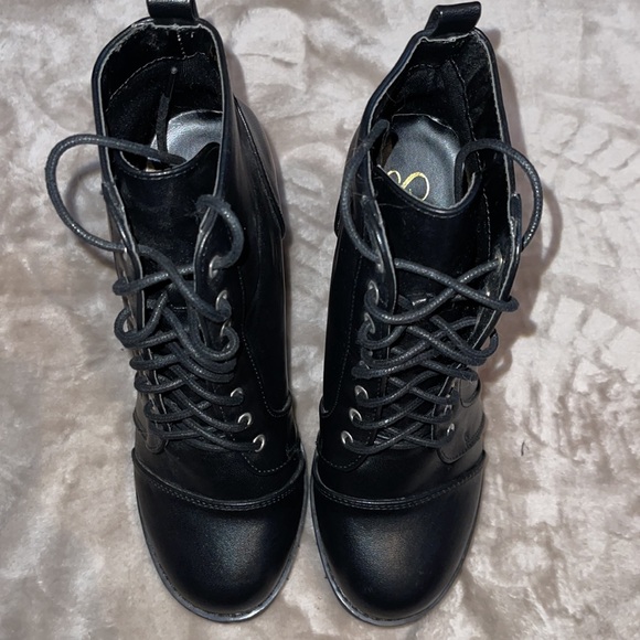 Faux Leather Booties - Picture 3 of 5